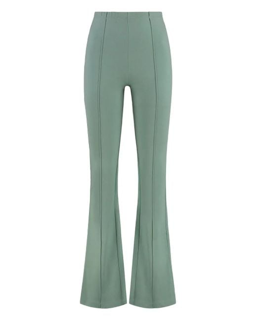 SABLYN Green Flared Trousers