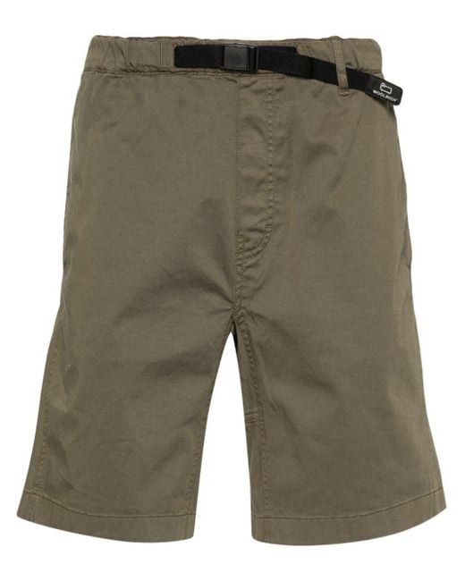 Woolrich Green Elasticated-waistband Shorts for men