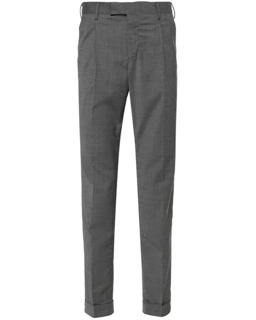 Pantalon de costume à coupe fuselée PT Torino pour homme en coloris Gray