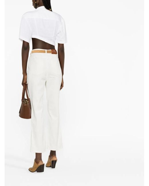 Etro White Jeans