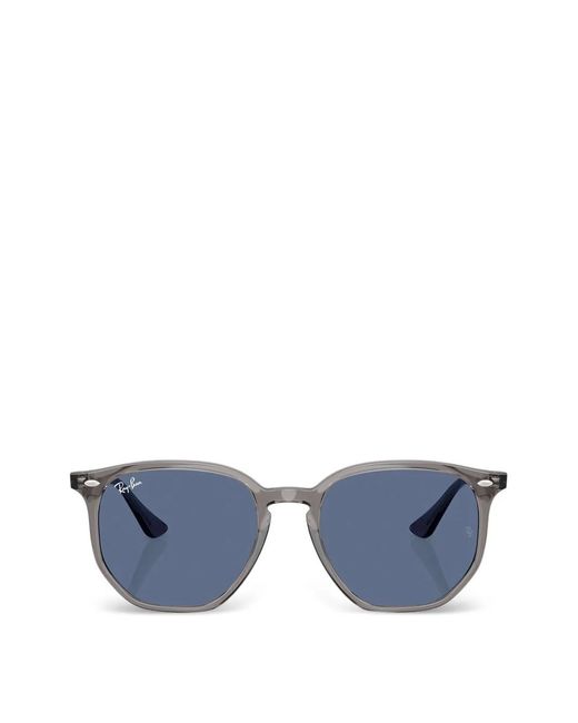 Ray-Ban Blue Geometric-Frame Sunglasses