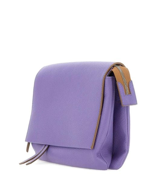 Gianni Chiarini Purple Three Clutch Bag