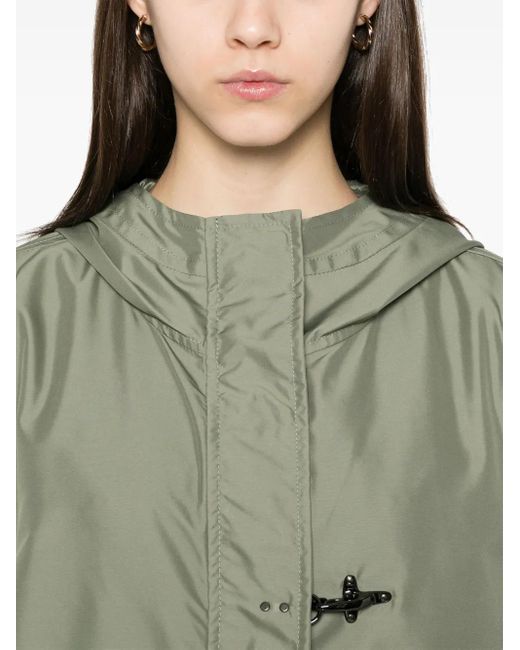 Chaqueta Con Capucha Fay de color Green