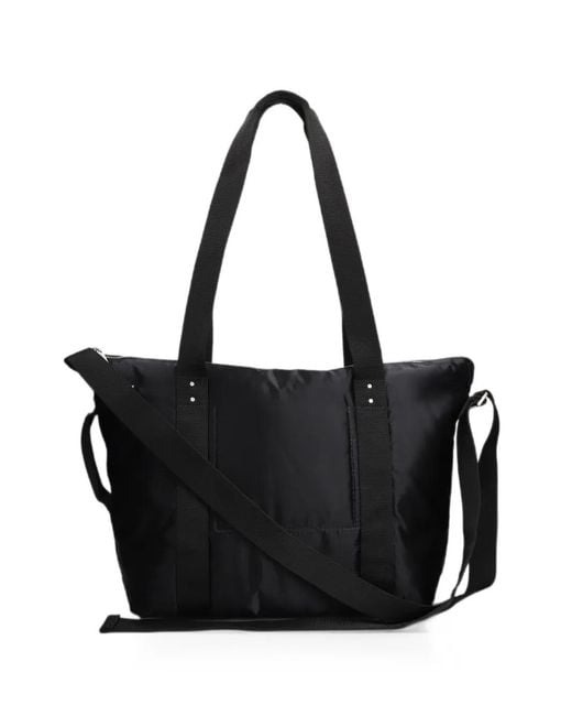 Rick Owens Black Trolley Tote Bag