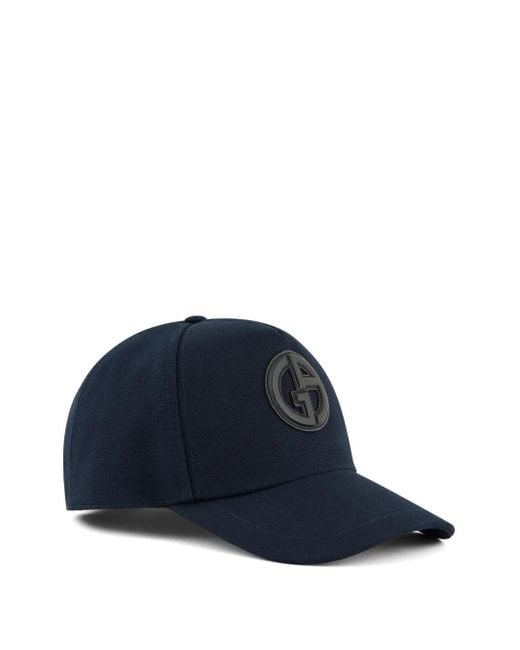 Cappello Da Baseball di Giorgio Armani in Blue da Uomo