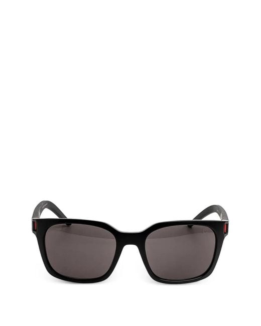 Tag Heuer Black Rectangle Sunglasses