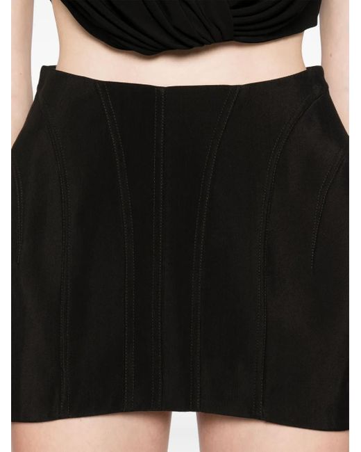 Mugler テーラード ミニスカート Black