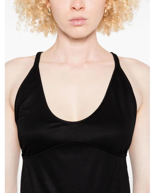 Giorgio Armani Black Racerback Top