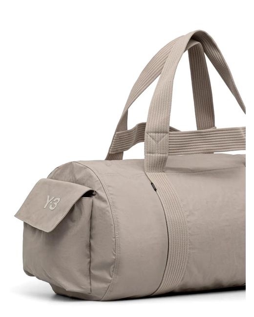 Borsone Con Logo di Y-3 in Gray