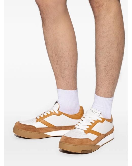 Baskets En Cuir À Lacets Givenchy pour homme en coloris Brown
