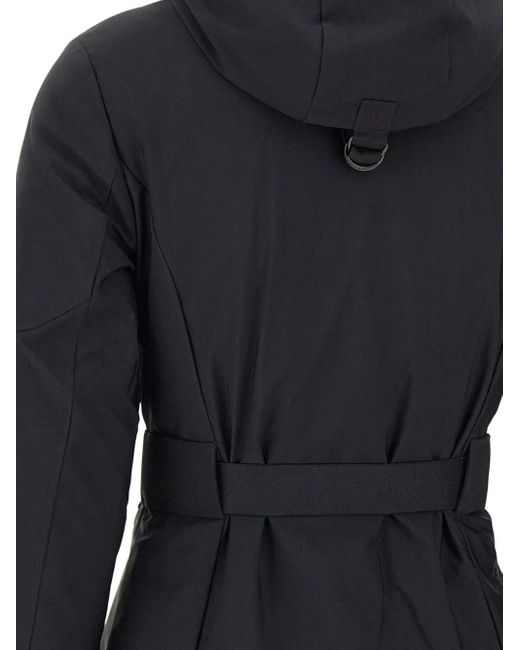 Veste À Capuche En Fourrure Artificielle Avec Ceinture Moose Knuckles en coloris Black