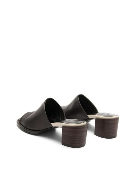 By Far Brown Francisco Mules