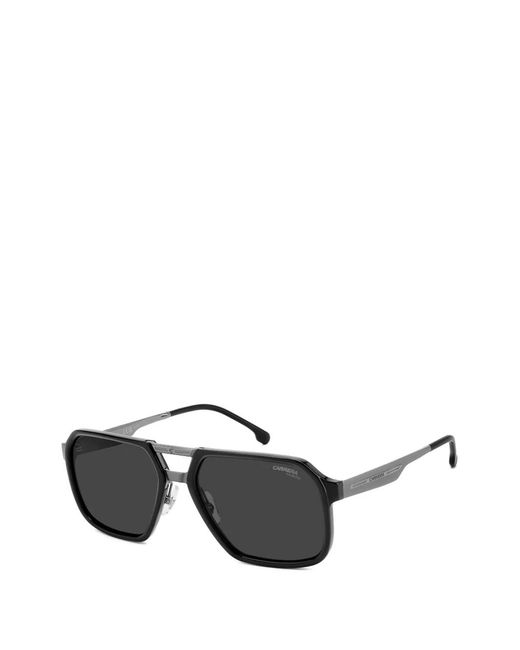 Carrera Black Geometric-Frame Sunglasses for men