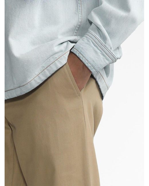 Pantalon à coupe droite A.P.C. pour homme en coloris Neutre | Lyst