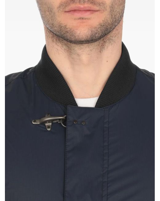 Fay Bomberjacke mit Spangenverschluss in Blue für Herren