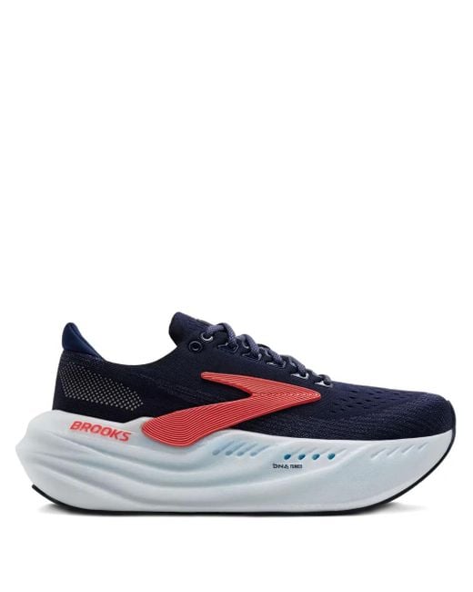 Brooks Blue Glycerin Max Lace-Up Fastening Sneakers