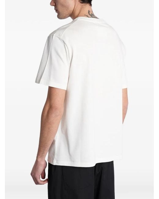 Jil Sander White T-Shirt À Logo Imprimé for men