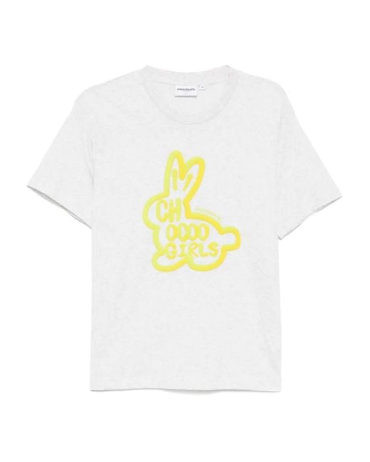 Chocoolate グラフィック Tシャツ White