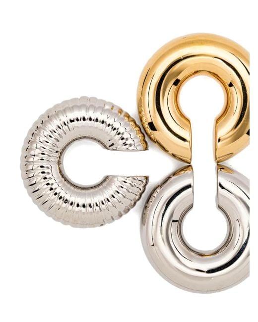 Rabanne White Polished-Finish Earcuffs (Set Of Three)