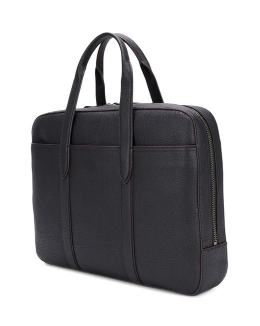 COACH Metropolitan Soft Briefcase in Black for Men Lyst