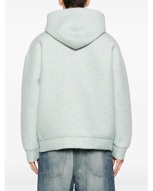 LC23 Gray Zip Hoodie for men