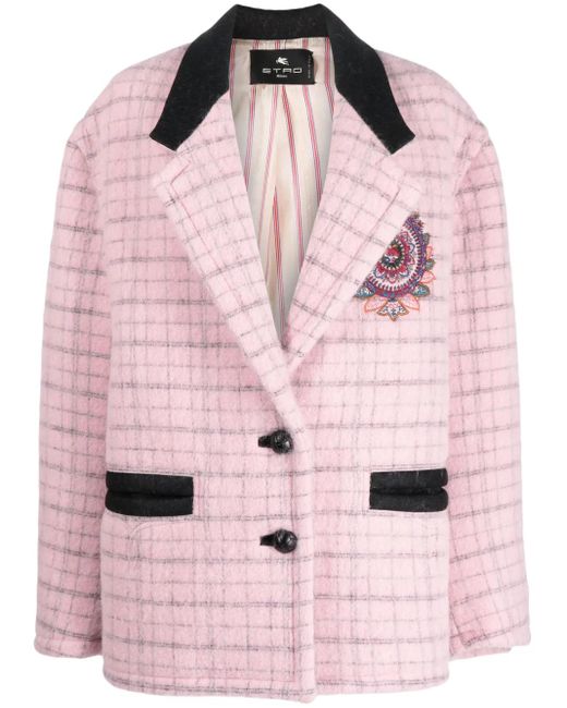 Etro フローラル コート Pink
