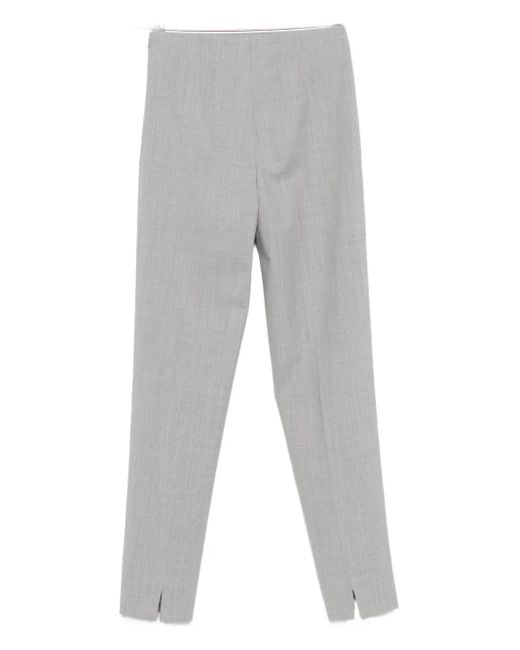 PT Torino Gray Side-split Trousers