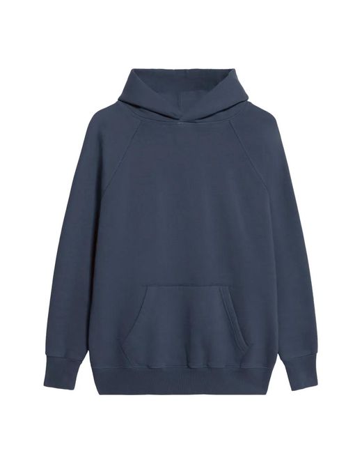 Fortela Blue Pouch-Pocket Hoodie for men