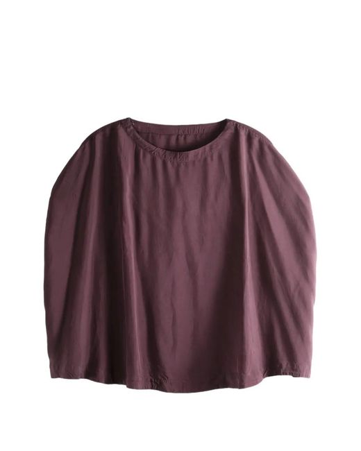 Casey Casey Purple Francesca Blouse