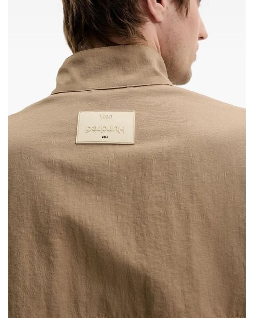 Won Hundred Natural Zip-Fastening Ribbed-Cuff Jacket for men