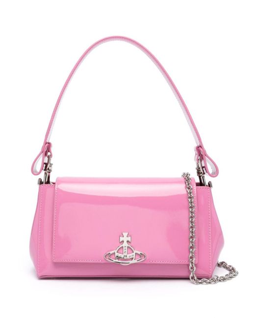 Vivienne Westwood Pink Medium Hazel Tote Bag
