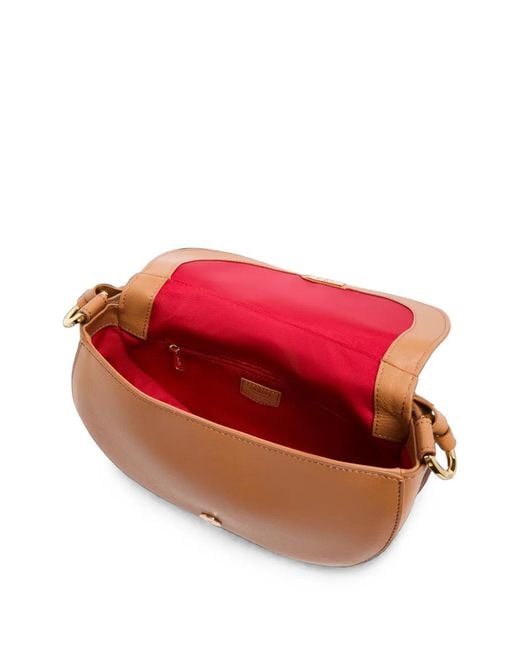 Lancel Brown Medium Celeste Shoulder Bag