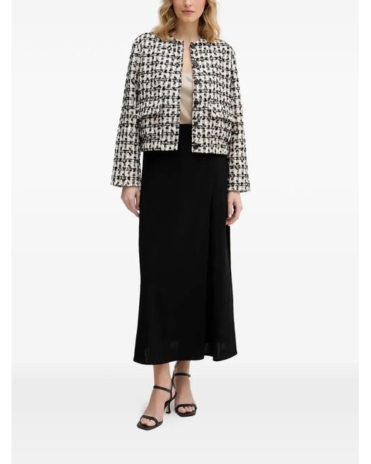 Joop! Black Jenifer Patterned Jacket
