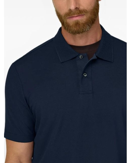 Boggi Blue Polo for men