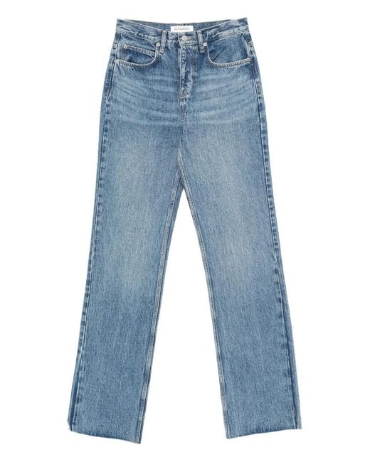 Frankie Shop Blue Dalston Straight-Leg Jeans