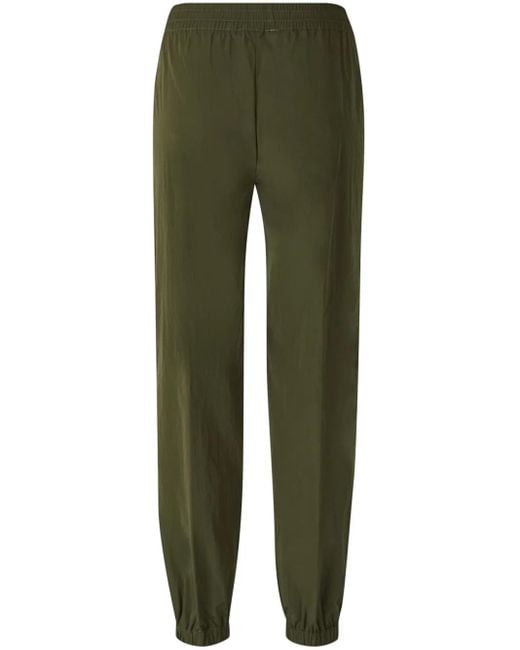 Fabiana Filippi Green Elasticated-Waist Track Pants