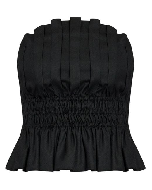 Gestuz Black Pauline Top
