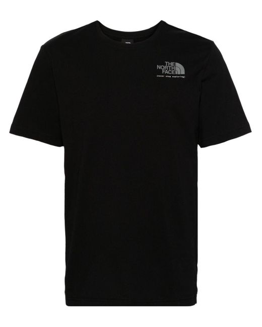 The North Face T-Shirt mit Logo-Print in Black für Herren