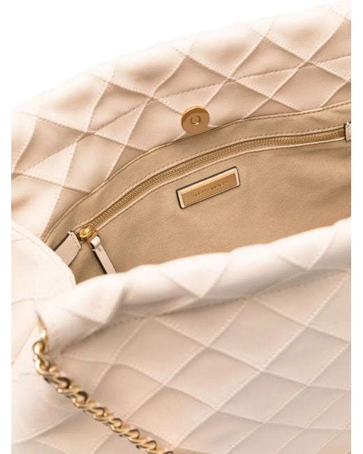 Borsa A Spalla di Tory Burch in Natural