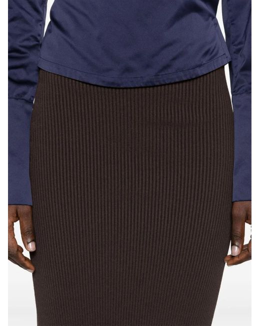 Jupe Aprile En Maille Max Mara en coloris Brown