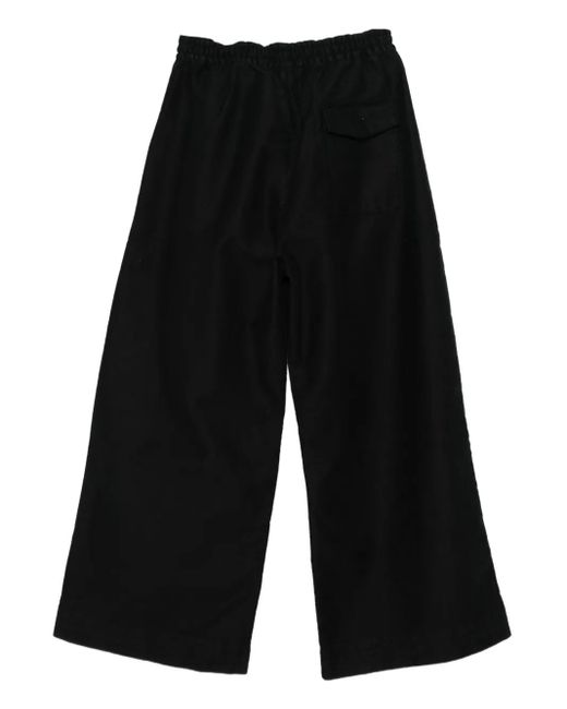 YMC Black Pantalon Envelope À Taille Élastiquée for men