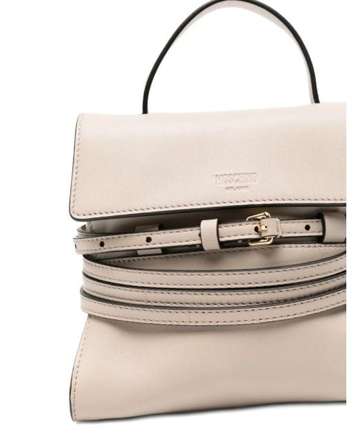 Moschino Natural Tie Me Bag Small