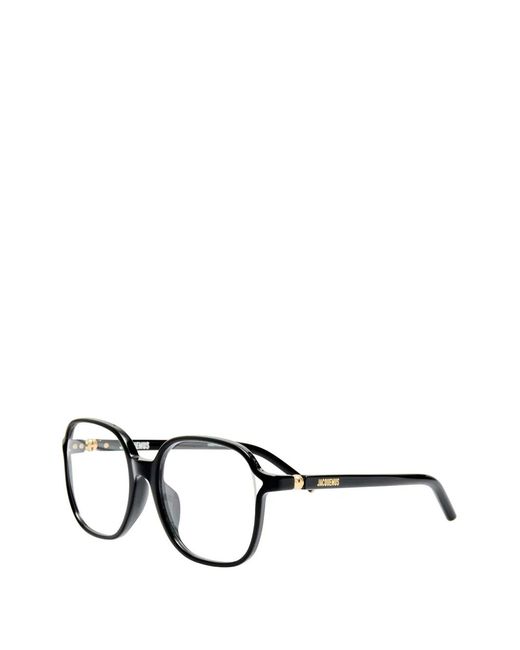 Jacquemus Black Round-Frame Glasses