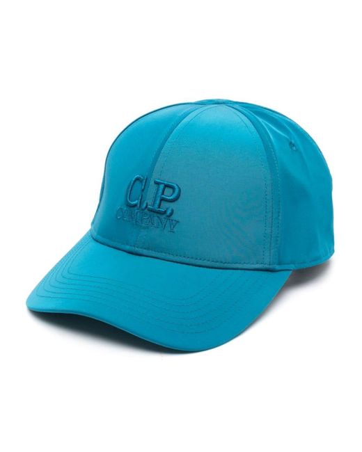 Casquette à logo brodé C P Company pour homme en coloris Blue