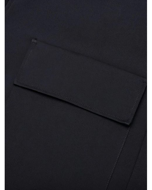 Jil Sander Blue Pocket Button-Up Shirt for men