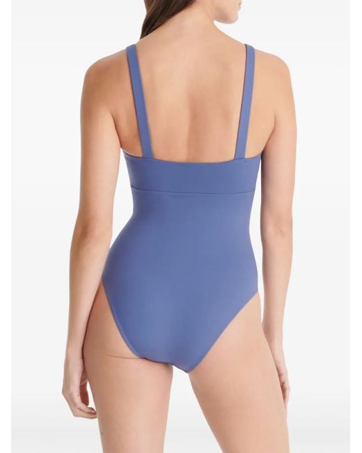 Eres Blue Arnaque One Piece Tank Swimsuit