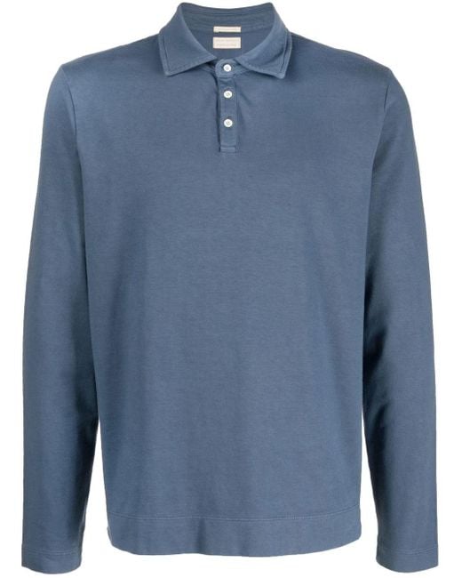 Massimo Alba Organic Cotton Polo Shirt in Blue for Men | Lyst Canada