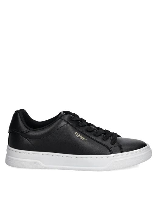 COACH レザースニーカー Black
