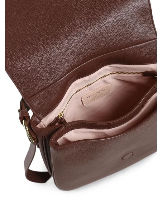 Coccinelle Brown Medium Mavery Shoulder Bag