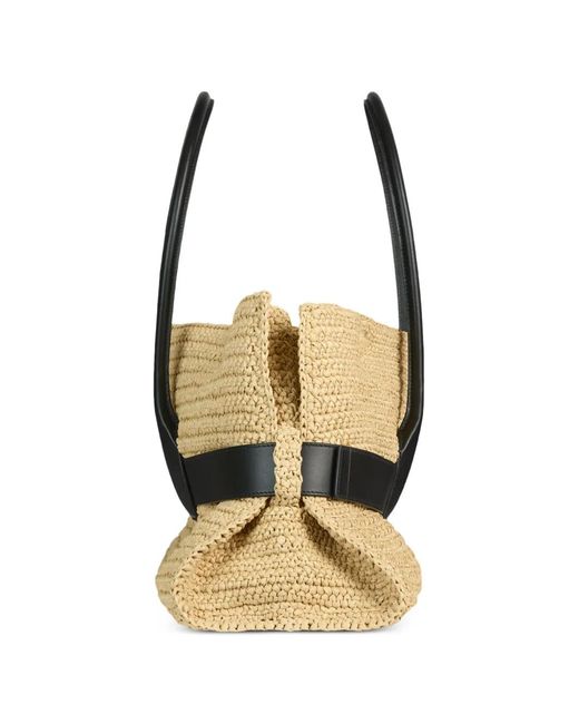 Balmain Metallic Large Anthem Bag